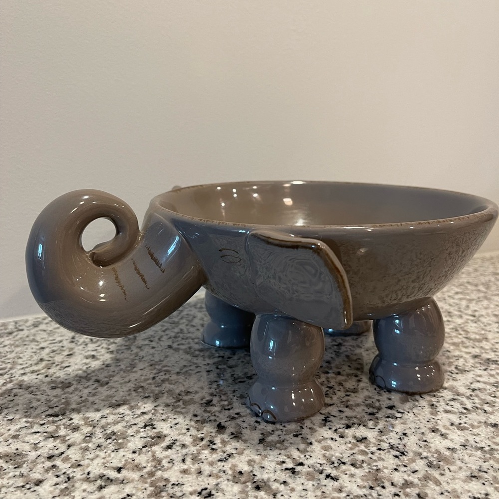 Elephant Bowl Candy Dish
